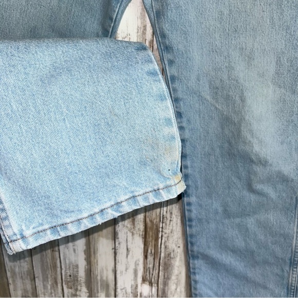 Wrangler Light Wash Non Stretch Bootcut Jeans - Picture 3 of 7